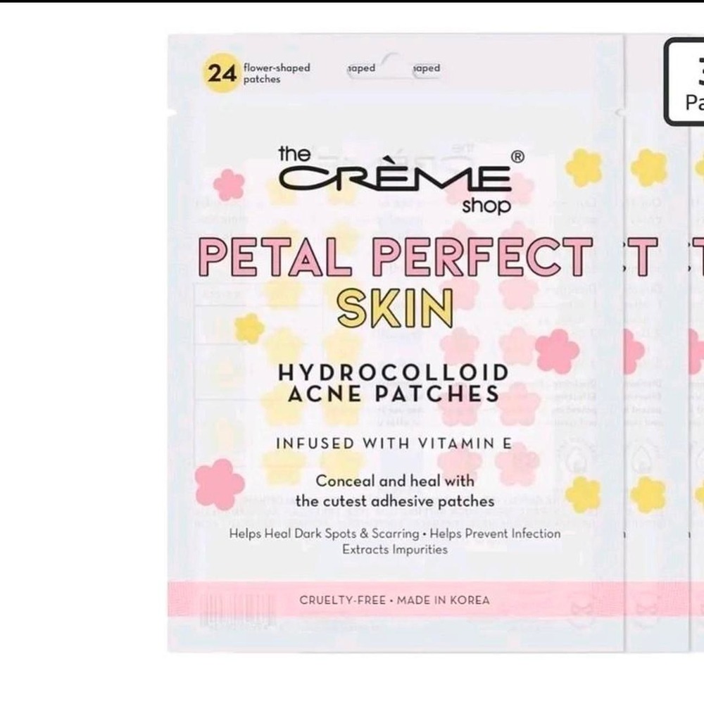 The Creme Shop Petal Perfect Skin Hydrocolloid Acne Patches